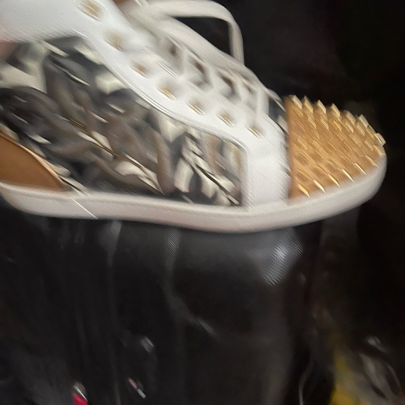 Authentic Christian Loubitin Mens Spike Sneaker
size EU 45/US 12 worn 4x - Picture 5 of 5